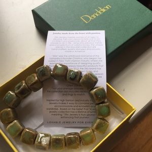 Glass Bead Bracelet, NWT